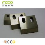 Recycling Plastic Granulator Blades 58-60 Hrc Crusher Blade