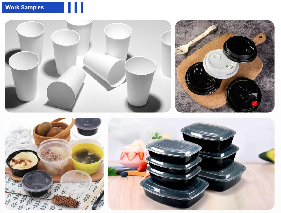 Stacking Workstation Egg Tray Forming Machine PVC Thermo Vacuum