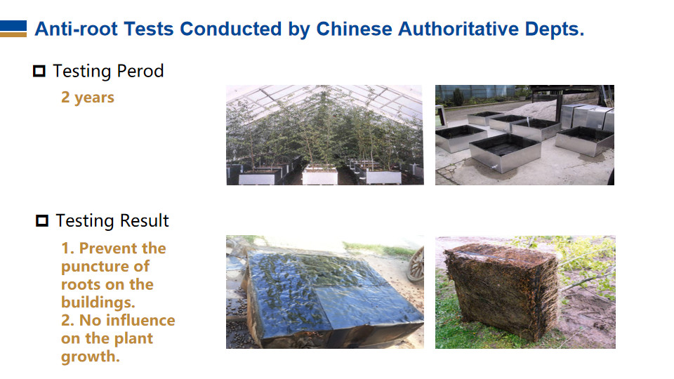 Bondsure® BAC Double Sided Self Adhesive Bituminous Root Resistant Waterproofing Membrane