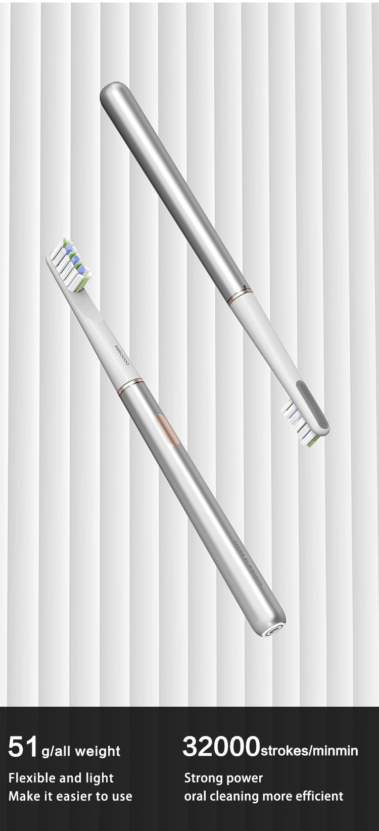 X1 Rechargeable Rotating Electric Toothbrush, Dental Hygiene Sonic Toothbrush With Travel Case
