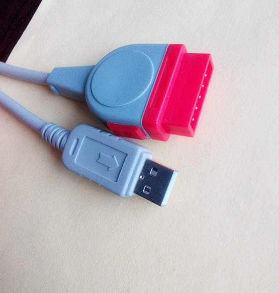 Plastic GE Marquette Transducer Adapter Cables ISO10993 IEC60601 Approve
