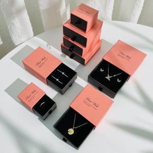 China Custom Logo Printed Drawer Sliding Gift Box Cardboard Paper Packaging wholesale