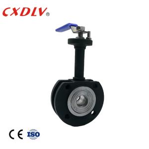 China PN16 Floating Ball Valve Lever Operation Flange Connection wholesale
