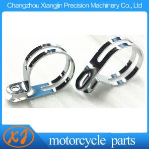 China Steel Chromed 50mm Bend Clamp Silver Chromed Speedway &quot; P &quot; Clamp wholesale