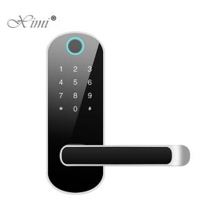 China 9000 Times Unlock Fingerprint RFID Door Lock With Alkaline Dry Batteries wholesale