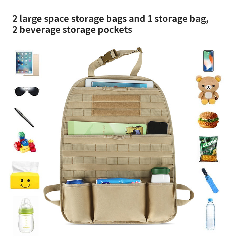 Front Backseat Car Organizer Bags Trunk Cooler For Groceries 17X22 Inch