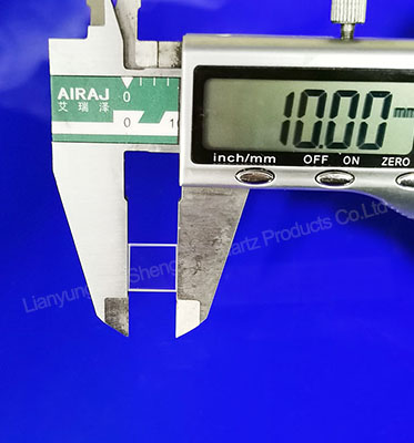 Cusomized Thermostable Quartz Glass Sheet Lens Plate For Semiconductor