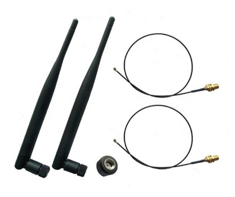 Omni Directional Wireless WAN Repeater 9dBi 2.4GHz 5GHz Dual Band WiFi Rubber Duck Antenna
