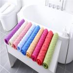 Sustainable 78*35CM Durable Bath Mat Strong Grip Mat