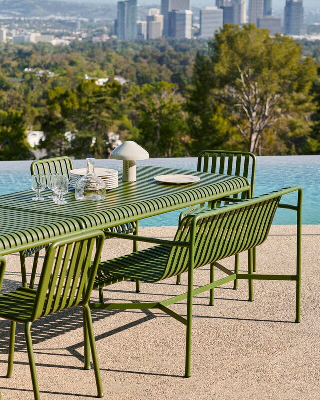 Steel Frame Garden Bench and Lounge Chair Set for AJUNION Minimalist Outdoor Design