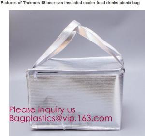 China Factory Thermal Bag For Food, Cold Thermal Insulated Lunch Cooler Bag,Grocery Food Delivery Extra Large Insulated Non Wo wholesale