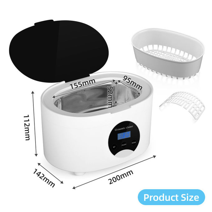 Skymen JP-895 600ml Ultrasonic Jewelry Cleaner 40KHz 30min Timer