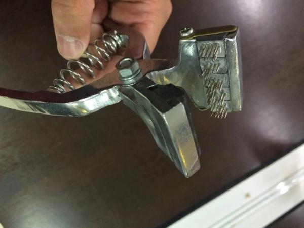 Stainless Steel Livestock Tattoo Pliers Heavy Duty For Animals Livestock Pig