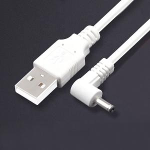 China Custom 90 Degree Angle 1m USB to DC Male 3.5x1.35mm Power Extension Cable wholesale