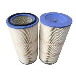 China Synthetic Fiber Industrial Dust Collector Pleated Filter Fiberglass wholesale