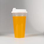 Clear/White Disposable Plastic PP Cup Round Custom Logo Plastic Cups For Juice