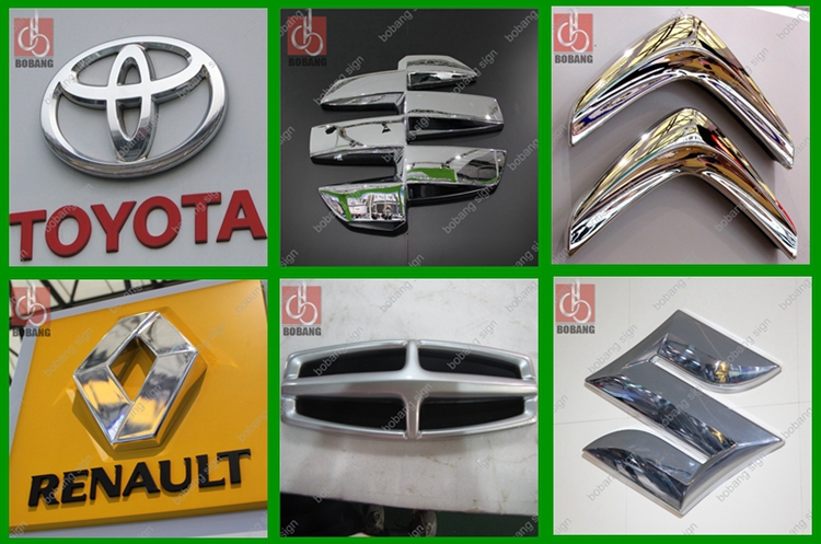 outdoor waterproof Buick 4S shop custom car logo / custom car emblem / LED backlit chrome car logo