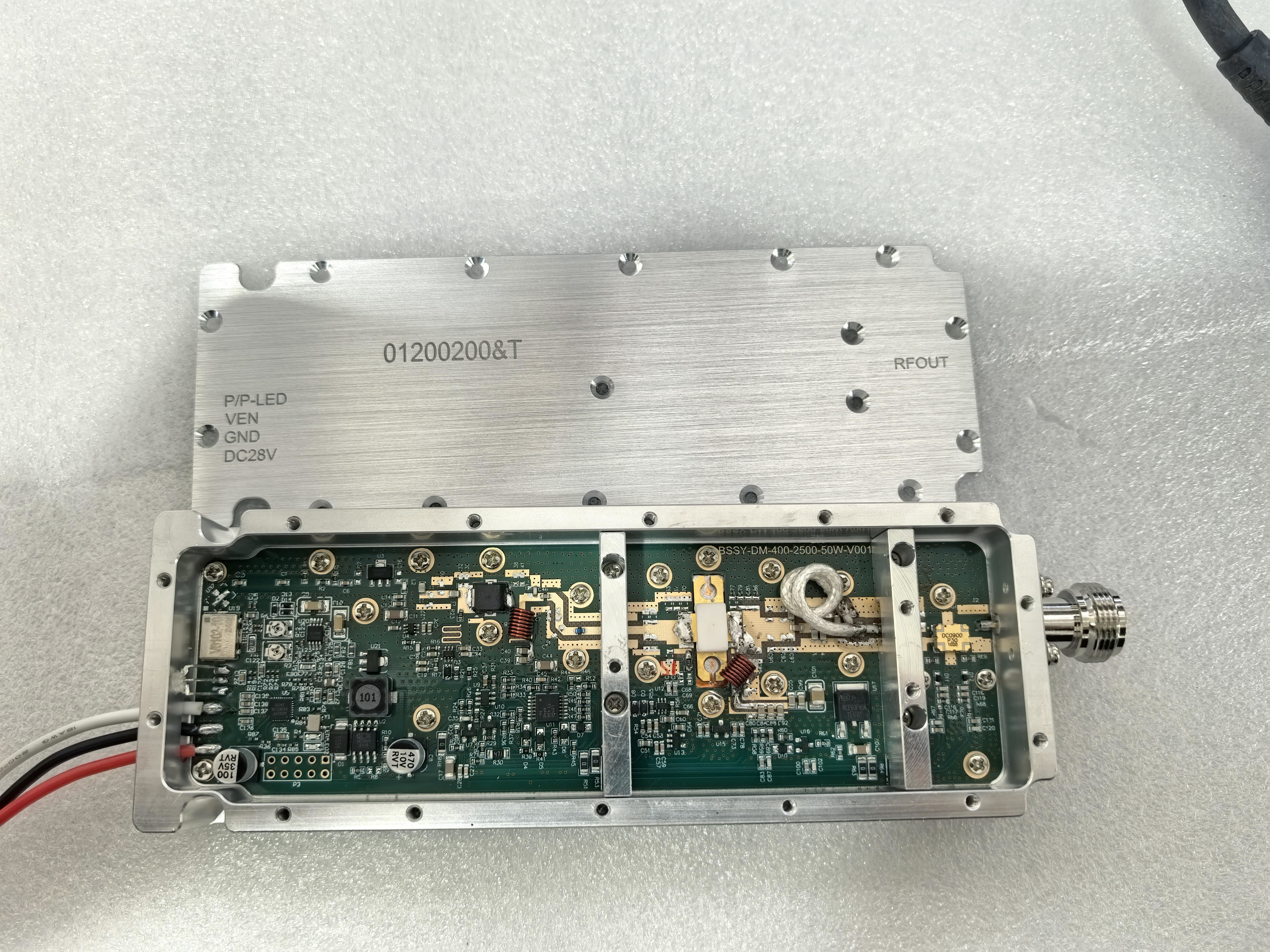 GaN 50W 300mhz 2400mhz 5800mhz N type Lora digital circulator RF anti drone module for Urban security