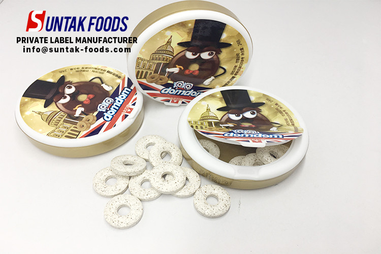 24g Mix Flavors Sugar Free Mint Candy For Fresh Breath , 24 Months Shelf Life