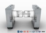 Access Control Swing Gate Turnstile Controlled Acrylic / Tempered Glass Arm