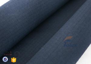 China Flame Retardant Nomex Fabric 210gsm Navy Blue Air Crew Wear Vest Aramid Cloth wholesale