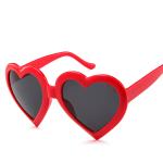Women UV400 BSCI Love Heart Shaped Sunglasses Cat Eye Mod Vintage Style