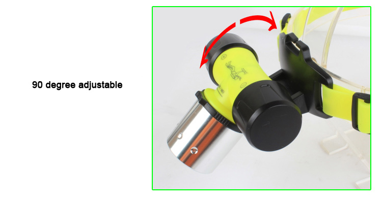 GD31 T6 High Power aluminum dive flashlight