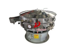 China Aluminum Powder Circle Vibrating Screen Machine Wih 600 - 1800mm Diameter wholesale