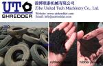Tire double shaft shredder from china