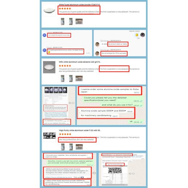 325 Mesh 200 Mesh White Corundum Powder for Fireproof Materials CAS 1344-28-1 White Aluminium Oxide Powder for Polishing