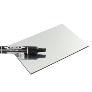 China ISO Waterproof Silver Mirror ACP Sheet , Antiwear Aluminium Composite Mirror Sheet wholesale