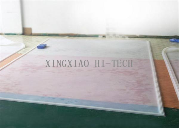 Quality Red / Transparent Silicone Rubber Sheet Glass Industry Rubber Silicone Sheet for sale