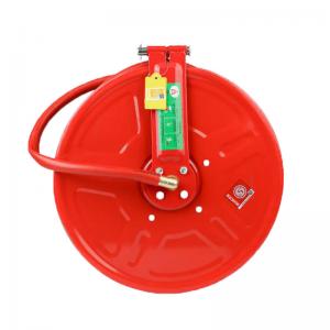 China Disk Distance Thickness 1.2mm Fire Reel Diskette Fire Hose Reel Length 25m wholesale