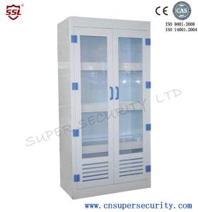 China Large Plastic Adjustable Shelf Medical Safety Storage Cabinet 450 Liter wholesale