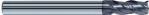 Straight Shank Flattened 2 Flute End Mills With Long Cutting Edge
