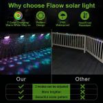 Outdoor Solar Pathway Lights Monocrystalline Silicon 10LM Super Bright