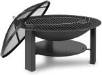 Brazier 30'' Fireplace 24'' Grill Tray Charcoal Barbecue Pit Stainless Steel