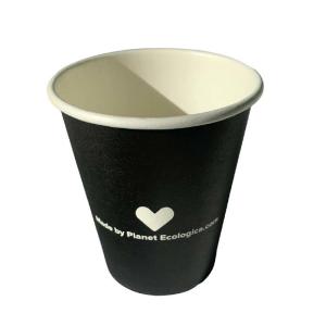 China PE Coated Single Wall Paper Cup Customized Coffee 8 Oz Paper Cup Lightweight wholesale