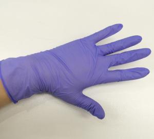 China Disposable medical nitrile powder free gloves AQL 1.5 wholesale