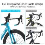 27.5'' T800 Carbon Disc Road Bike , 9kg carbon fibre foldable bicycle