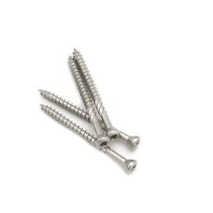 China Stainless Steel Drywall Screws 304/316 M2-M12 Oval Head Cross Drive Metal Screws wholesale