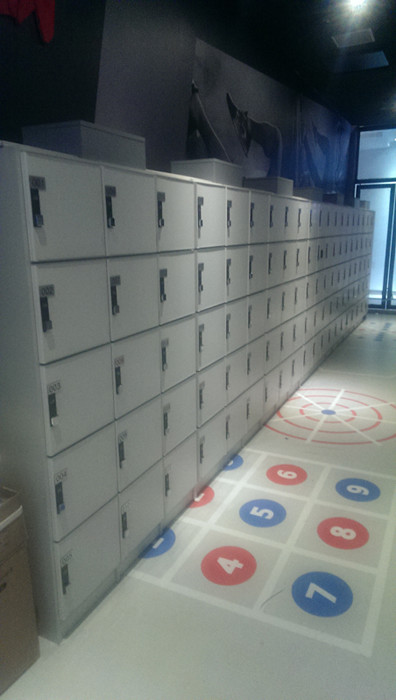 Two Tier Lockers For Bath Room , Changing Room Lockers 2000 X 933 X 470