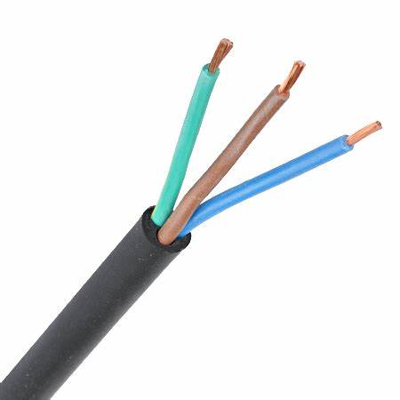 VDE Certificated H05rnf 3x1 5 Soild Copper Rubber Cable 100m Rolls Flexible Electric Wire for Industrial Installations