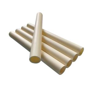 China Alumina Al2O3 99% Ceramic Fine Finish Tube One End Closed Tube White Ceramic wholesale