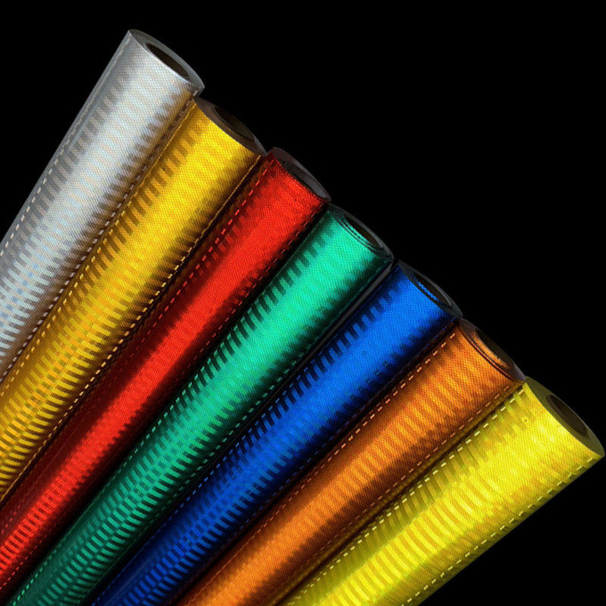 Prismatic Reflective Sheeting Vinyl Film PET Material Reflective Sticker