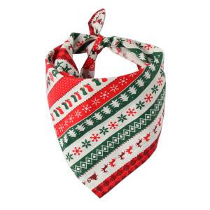 China Unique Shape Seasonal Dog Bandanas Washable Cozy Cotton Dog Bibs wholesale