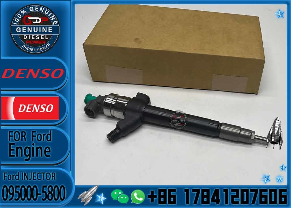 Diesel Fuel Injector 095000-5800 095000-5801 095000-7060 Common Rail Fuel Injector for 6C1Q-9K546-AC