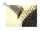 Small Wild Boar Mane 4.5 Inches Wooden Handle Hair Brush