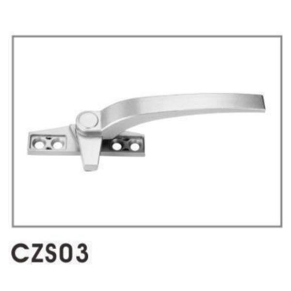Aluminum Alloy Casement Window Handle Without Key Two Point Lock Sliding