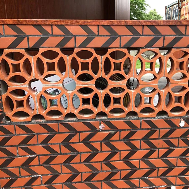 Terracotta Red Breeze Blocks The Ultimate Solution for Clay Brick Screening and Walling